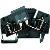 Weidmuller 1814690000-25 Zekering-serieklem Spanveer Zwart 25 stuk(s)