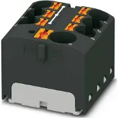 Phoenix Contact 3273870 Verdeelblok Push-In-klem Zwart 8 stuk(s)