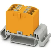 Phoenix Contact 3273150 Verdeelblok Push-In-klem Oranje 10 stuk(s)