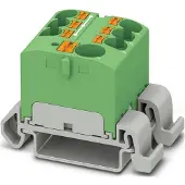 Phoenix Contact 3273732 Verdeelblok Push-In-klem Groen 8 stuk(s)