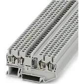 Phoenix Contact 3002214 Componentenserieklem Trekveeraansluiting Grijs 50 stuk(s)