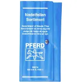 PFERD TOOLS 12704082 PAARD TOOLS precisie naaldvijl set 12-delig In roltas 160 mm Zwitserse kap 1, medium Lengte 160 mm 1 set(s)