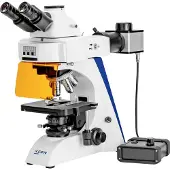 Kern OBN 142 Fluorescentiemicroscoop Trinoculair 1000 x Opvallend licht, Doorvallend licht
