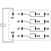 Phoenix Contact REL-IR4/L-120AC/4X21AU Industrieel relais Piece 10 stuk(s)