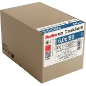 Fischer 573080 Spaanplaatschroef 180 mm TX 100 stuk(s)