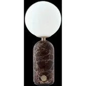 Globen Lighting Torrano draagbare tafellamp Bruin marmer