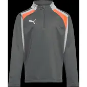 Puma Individualliga Half Zip Long Sleeve T-shirt Grijs 11-12 Years Kinderen