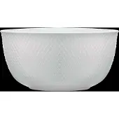 Lyngby Porcelæn Rhombe serveerschaal Ø22 cm wit