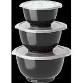 Mepal Mengkommen Set Margrethe Mini Carbon Black (Set van 3)