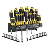 Stanley Schroevendraaierset CushionGrip 57-delig - STHT0-62143