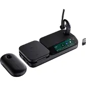 Yealink Bluetooth-headset - - BH71-WORKSTATION-PRO - 4-weg microfoon - Geluidsonderdrukking - 10 uur autonomie