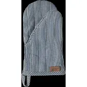 OYOY Striped denim ovenwant Blue