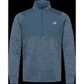 New Balance Functioneel shirt 'Athletics' marine / blauw gemêleerd