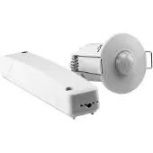 Grothe Inbouw PIR-bewegingsmelder, plafondmontage, 94506, 360°, relais, wit, IP20 (94506)