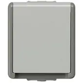 Siemens 5UB4717 Wandcontactdoos met randaarde Delta Grijs Schakelmateriaal 1 stuk(s)