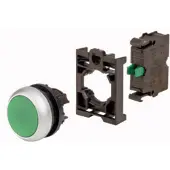Eaton Power Quality 110934 M22-D-G-K10-BVP Druktoets Kunststof frontring Knop 1 stuk(s) Package