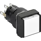 Schneider Electric XB6ECF1B2P XB6ECF1B2P Verlichte drukschakelaar 250 V 3 A Moment (Ø) 16 mm IP65 1 stuk(s)