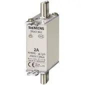 Siemens 3NA3801 Zekeringsinzetstuk Met mechanische beveiligingsweergave Geschikt voor Zekeringsgrootte 000-4 Afmeting zekering : 000 6 A 500 V/AC, 250 V/DC 3