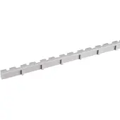 Auhagen 44631 N Perronranden Grijs (l x b x h) 1000 x 5.5 x 5.5 mm Kunststof model