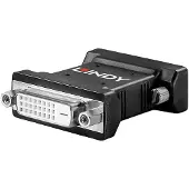 Lindy 32122 DVI EDID-emulator [1x DVI-bus 24+1-polig - 1x DVI-stekker 24+1-polig] Zwart