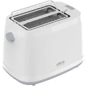 Silva automatische broodrooster, 2 sleuven – 800–900W, 6 bruiningsgraden, met broodjesaccessoire