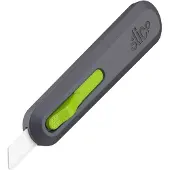 Slice cutter, met automatische intrekking van het mes, voor links- en rechtshandigen