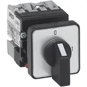Baco Tuimelschakelaar 22.3 mm, Knoppen + Schakelaars, Zwart