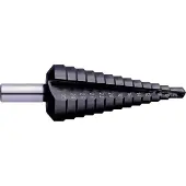 Exact 50067 HSS Getrapte boor Gezamenlijke lengte 67 mm TiAIN 3 vlakken schacht 1 stuk(s)