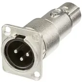 Velleman NA3MDF XLR-adapter XLR-stekker - XLR-bus Inhoud: 1 stuk(s)