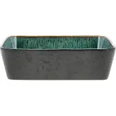 Bitz schotel rechthoekig 21x28 cm Black-green