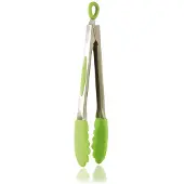 Mastrad - Siliconen tang groen, 26cm - Mastrad