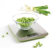 Mastrad Keukenweegschaal, RVS, 5 kg, Groen -