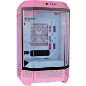 Thermaltake The Tower 200 Bubble Pink Tower PC-behuizing Roze Zijvenster