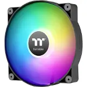 Thermaltake CT200 ARGB Sync PC Cooling Fan Single Pack PC-ventilator Zwart (b x h x d) 200 x 200 x 30 mm Incl. LED-verlichting