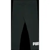 Puma Leggings 'ESS No. 1' zwart / wit