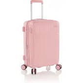 Heys Pastel 4 wielen Cabinewagen S 53 cm met uitbreidingsplooi roze