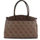 GUESS Schoudertas 'Berta' lichtbruin / donkerbruin