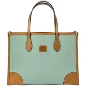 Bric's Firenze Shopper Tas S 35 cm Laptop compartiment groente
