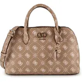GUESS Handtas 'Emelie' beige / lichtbruin