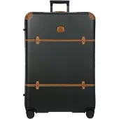 Bric's Bellagio 4 wielen Trolley 82 cm met uitbreidingsplooi zwart