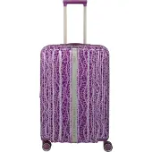 Travelite Lascana Edition 4 wielen Trolley M 65 cm met uitbreidingsplooi paars