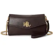 Ralph Lauren Tanner Large | Crossbody tas leer | bruin