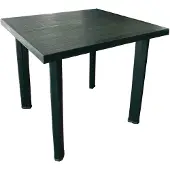 Inda Tuintafel, kunststof, balkon tafel, eettafel, 80x75x72 cm
