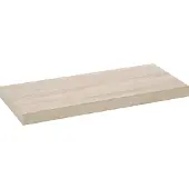 PRACTO Home wandtablet Sanoma - 60 cm - hout met pvc-afwerking - 20 kg