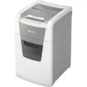 Leitz IQ Autofeed+ Office 150 Stille Papierversnipperaar - P4 Snippers - Tot 150 Vel - 44L - Wit