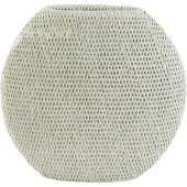 Light & Living - Vaas Mashaba S Naturel - Kunststof Zand - 30x28x12cm (hxbxd)