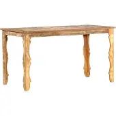 Prolenta Maison Exclusive - Eettafel 140x70x76 cm, gemaakt van gerecycled massief hout