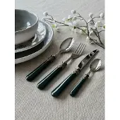 EME 4-delig, Bestekset, voor 1 persoon, Groen (mat), voor het diner, Napoleon