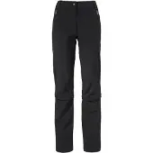 Vaude Vrouwen zip-off broek Farley Stretch Capri III | Maat 34 Short