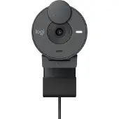 Logitech BRIO 305-webcam, grafiet Resolutie (tot) 1.920 x 1.080p, ruisonderdrukkende microfoon, USB Type-C-aansluiting